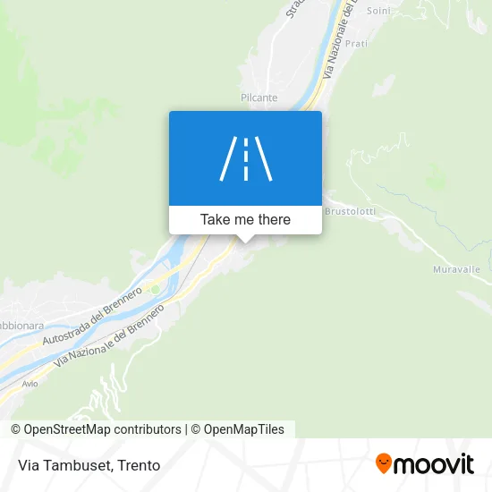 Via Tambuset map