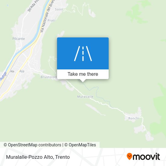 Muralalle-Pozzo Alto map