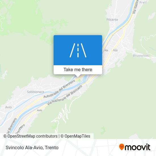 Svincolo Ala-Avio map