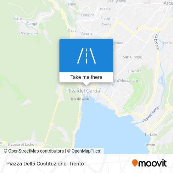 Piazza Della Costituzione map
