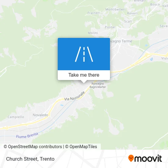 Church Street map