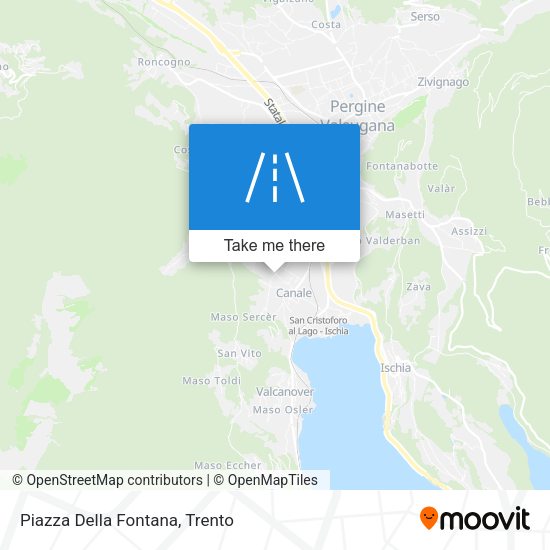 Piazza Della Fontana map