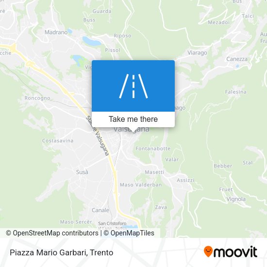 Piazza Mario Garbari map