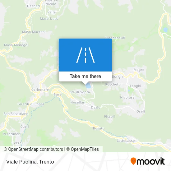 Viale Paolina map