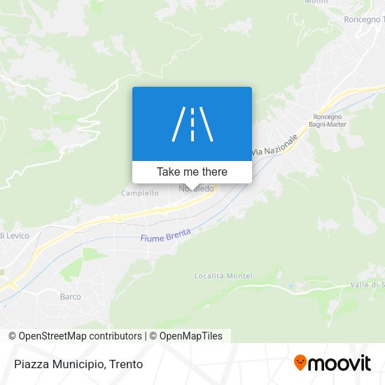 Piazza Municipio map