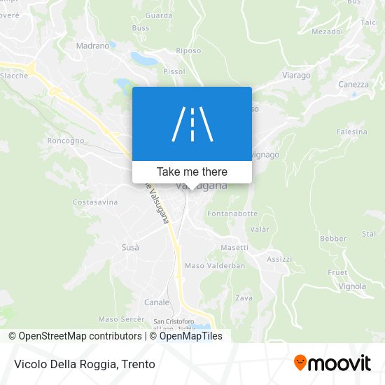 Vicolo Della Roggia map