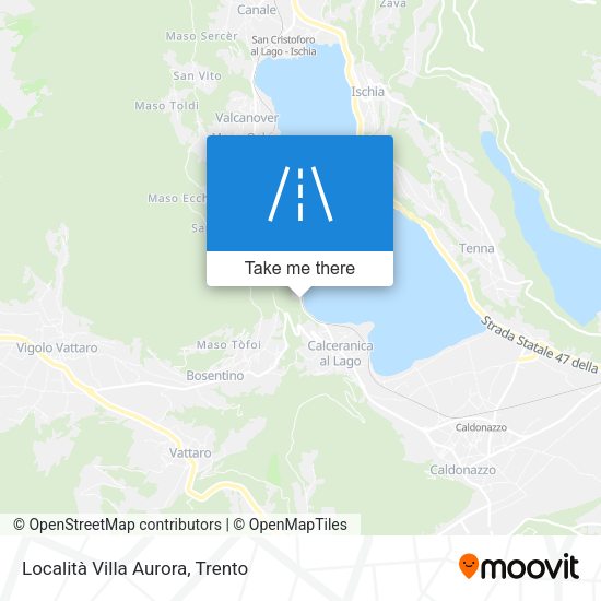 Località Villa Aurora map
