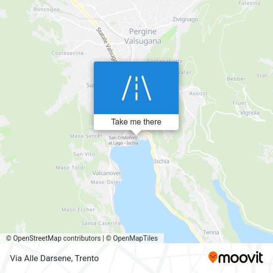 Via Alle Darsene map