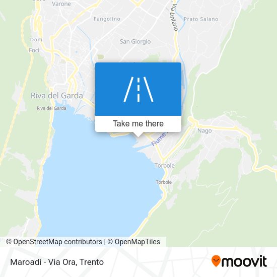 Maroadi - Via Ora map