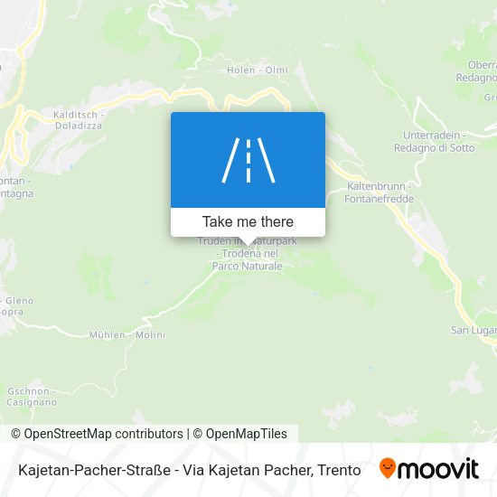 Kajetan-Pacher-Straße - Via Kajetan Pacher map