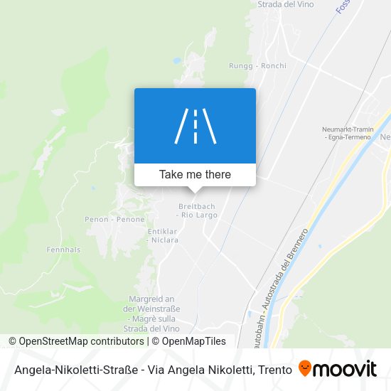 Angela-Nikoletti-Straße - Via Angela Nikoletti map