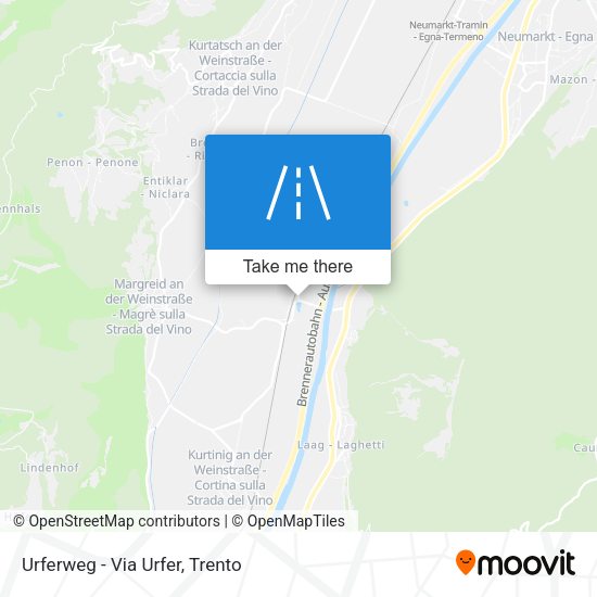 Urferweg - Via Urfer map