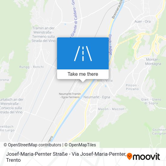 Josef-Maria-Pernter Straße - Via Josef-Maria-Pernter map