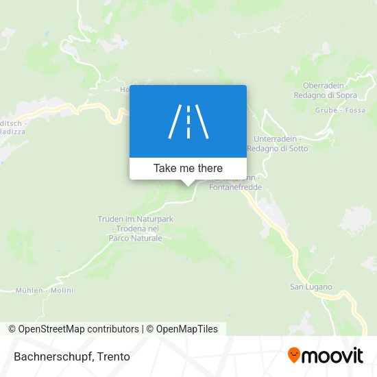 Bachnerschupf map