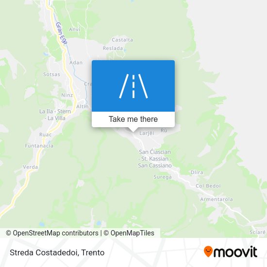 Streda Costadedoi map