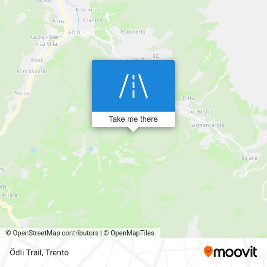 Ödli Trail map