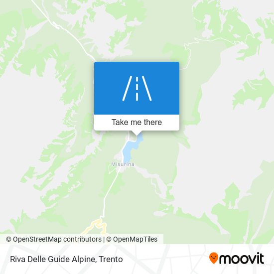 Riva Delle Guide Alpine map