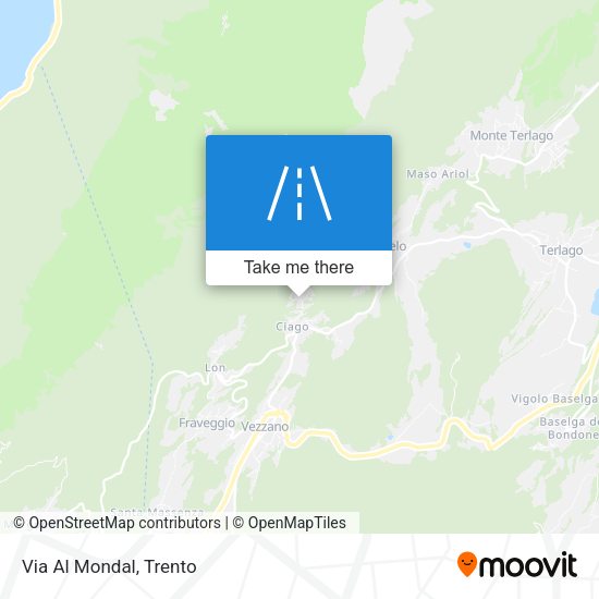 Via Al Mondal map
