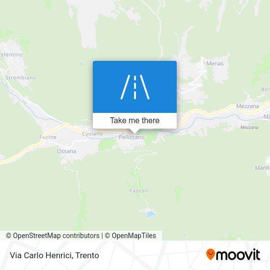 Via Carlo Henrici map