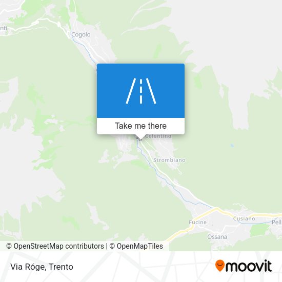 Via Róge map