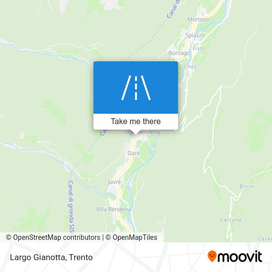 Largo Gianotta map