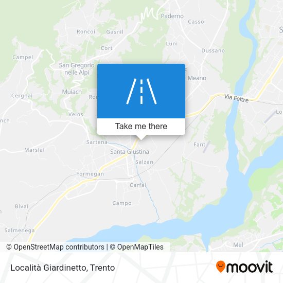 Località Giardinetto map