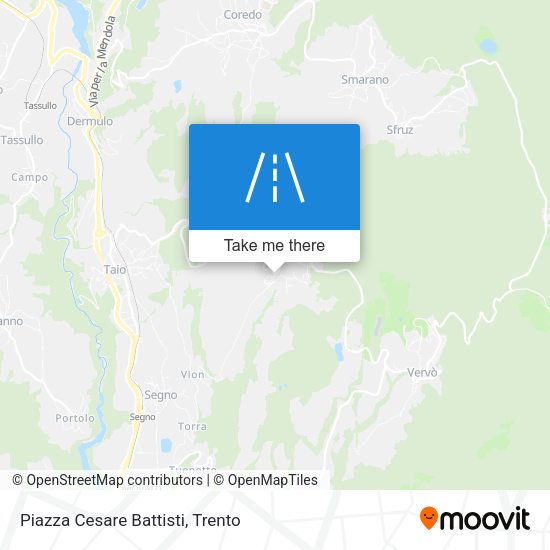 Piazza Cesare Battisti map