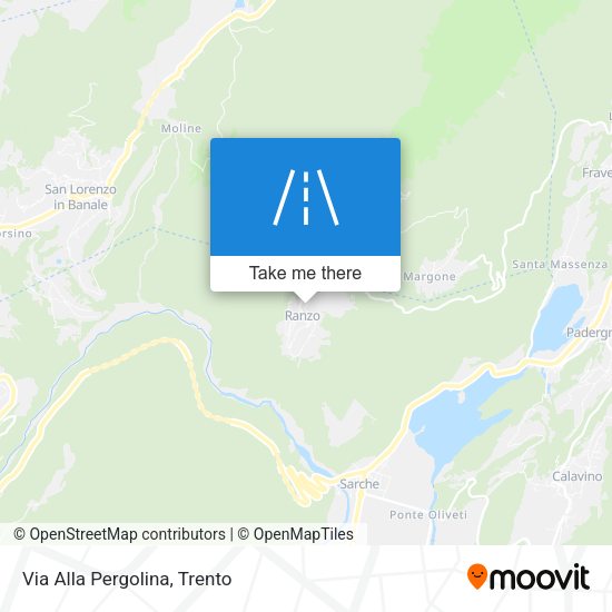 Via Alla Pergolina map