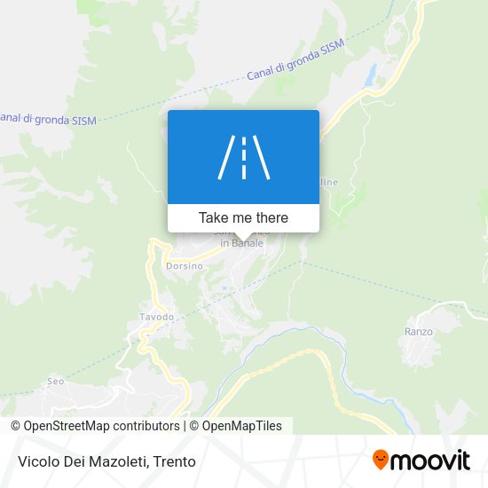 Vicolo Dei Mazoleti map