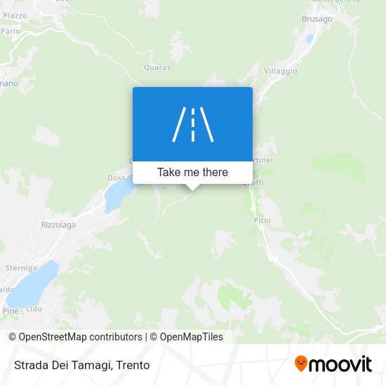 Strada Dei Tamagi map