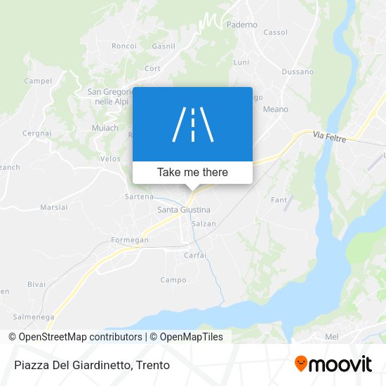 Piazza Del Giardinetto map
