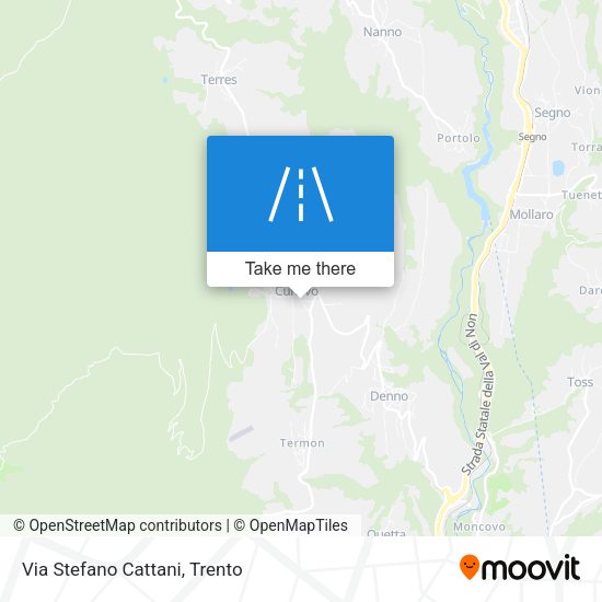Via Stefano Cattani map