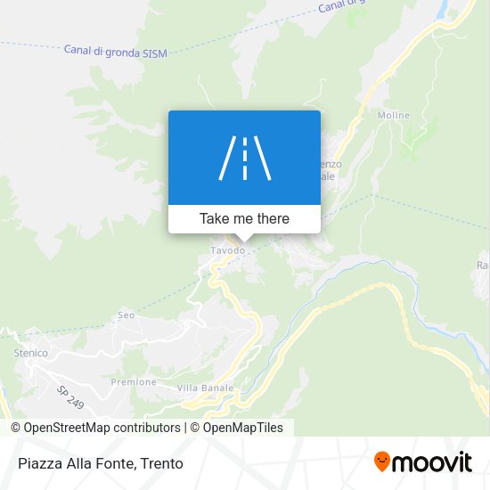 Piazza Alla Fonte map
