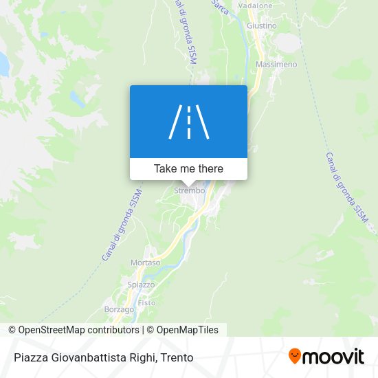 Piazza Giovanbattista Righi map