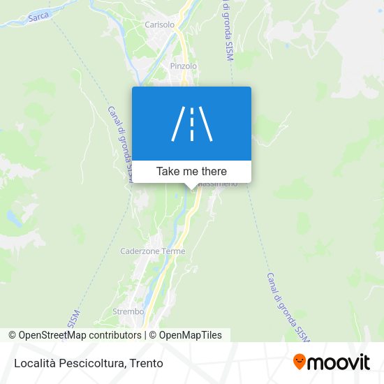 Località Pescicoltura map
