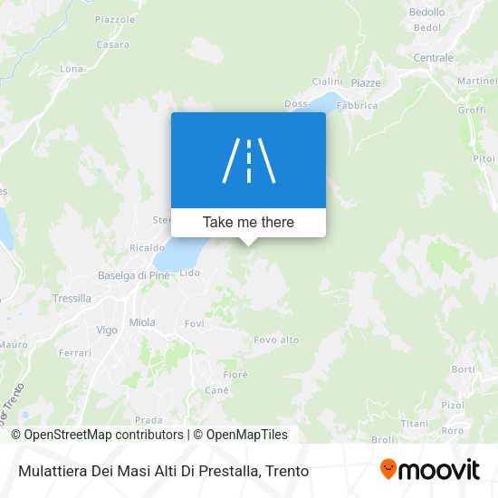 Mulattiera Dei Masi Alti Di Prestalla map