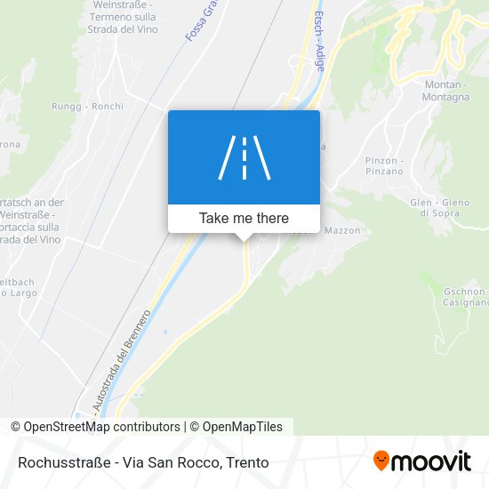 Rochusstraße - Via San Rocco map