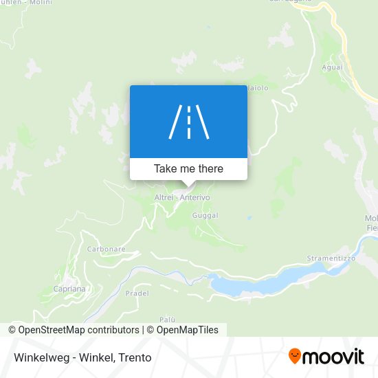 Winkelweg - Winkel map