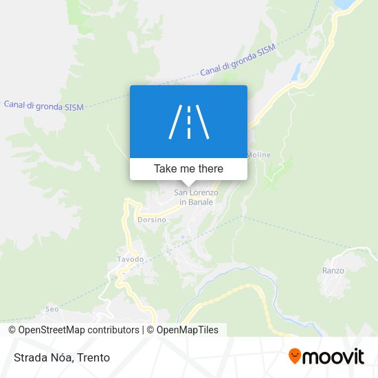 Strada Nóa map