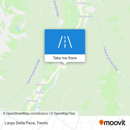 Largo Della Pace map