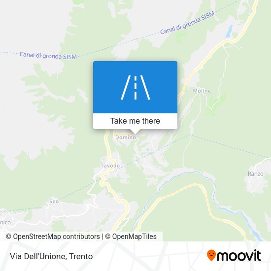 Via Dell'Unione map