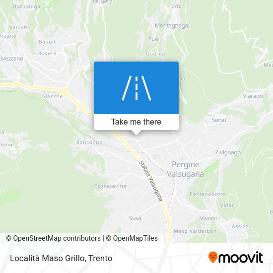 Località Maso Grillo map