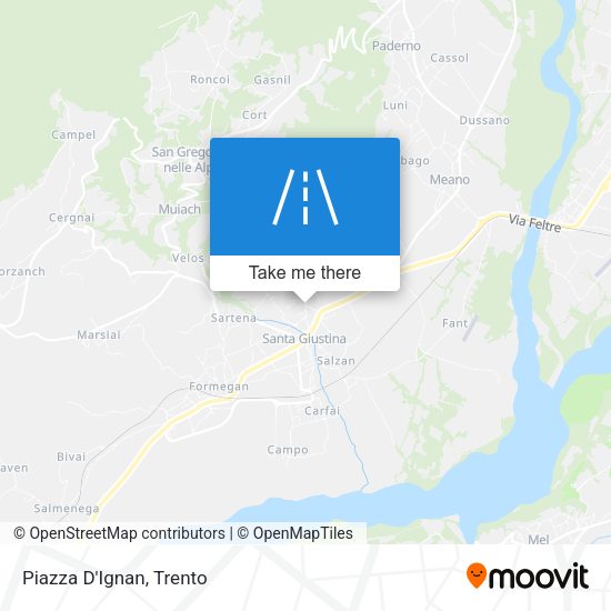 Piazza D'Ignan map