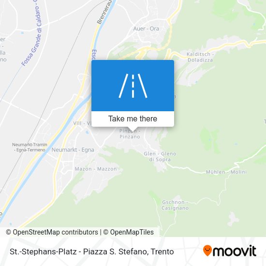 St.-Stephans-Platz - Piazza S. Stefano map