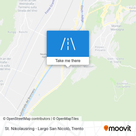 St. Nikolausring - Largo San Nicolò map