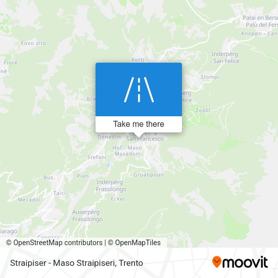 Straipiser - Maso Straipiseri map