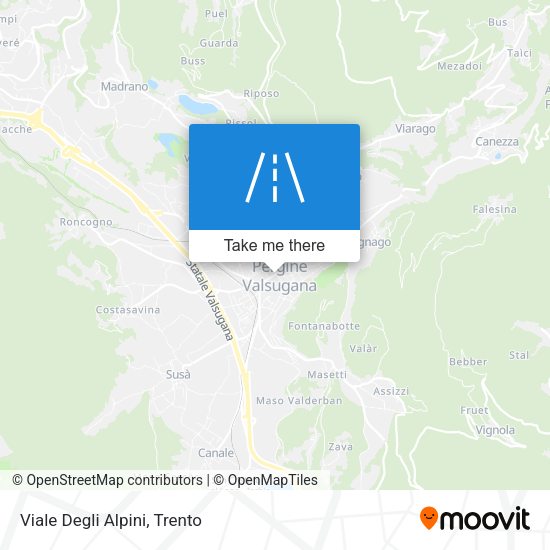 Viale Degli Alpini map