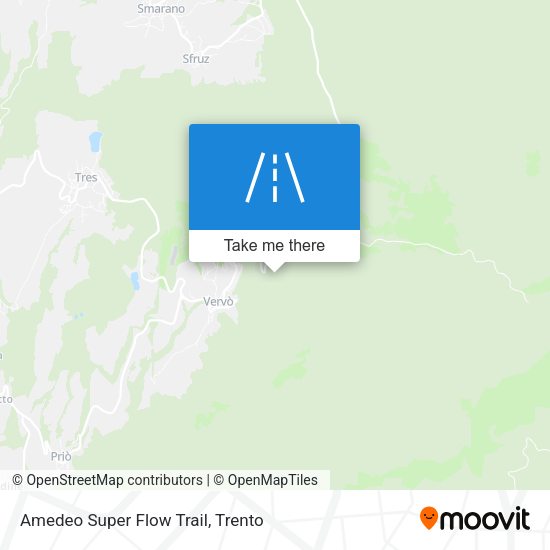 Amedeo Super Flow Trail map