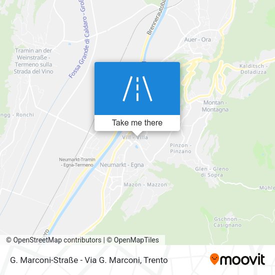 G. Marconi-Straße - Via G. Marconi map