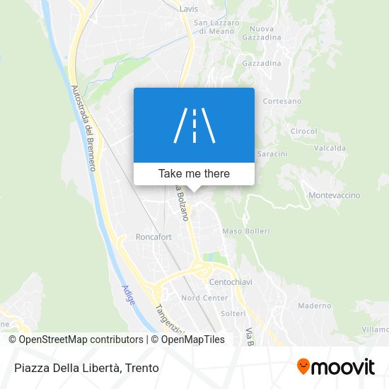 Piazza Della Libertà map